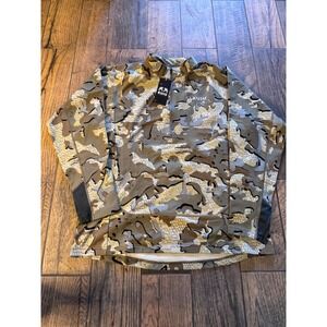 KUIU StrongFleece 210 Quarter Zip Pullover Valo Camo Mens XXL Hunting Jacket NWT